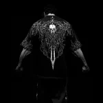 Breathedivinity Bone Splitter Oversized T Shirt VOID BLACK 2.webp
