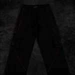 Breathedivinity Excalibur Uncuffed Cargo Sweatpants Black 3.webp