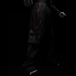 Breathedivinity Excalibur Uncuffed Cargo Sweatpants Black 4.webp