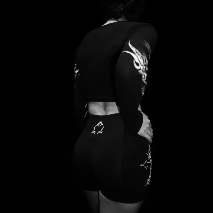 Breathedivinity Womens Void Tech™ Archangel Seamless Shorts 2.webp