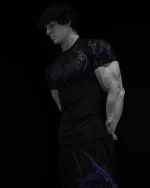 Void Tech™ Corrupted Short sleeve Compression DUSK 1.webp