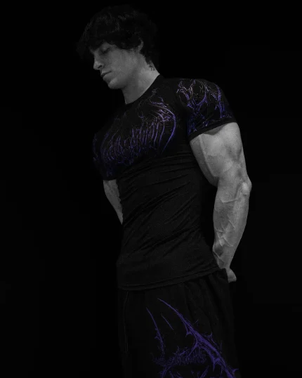 Void Tech™ Corrupted Short sleeve Compression DUSK 1.webp