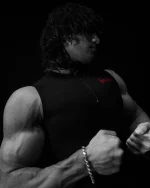 Void Tech™ Eternal Quarter zip Cut off Compression NIGHTMARE.webp