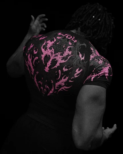 Void Tech™ Infernal Short sleeve Compression BLOSSOM PINK 1.webp